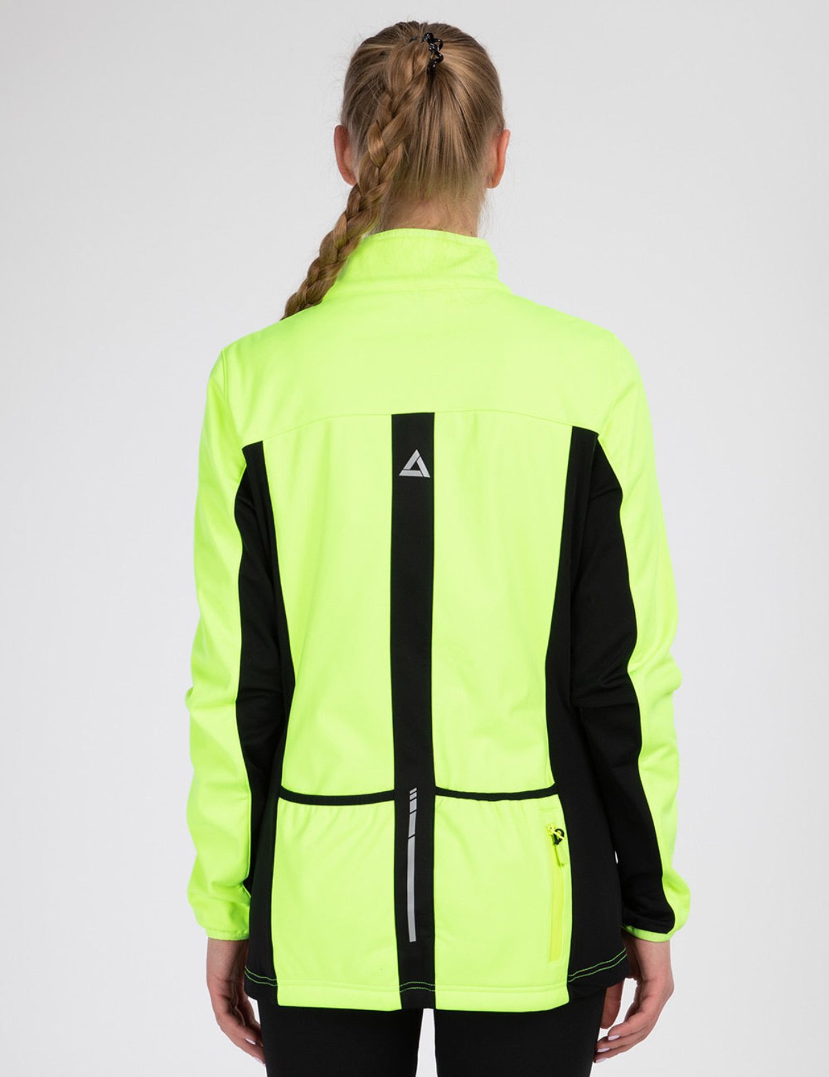 damen-frauen-winter-thermo-fahrradjacke-radjacke-pro-line-II-s-m-l-xl-xxl-xxxl-xxxxl-front-neon-122