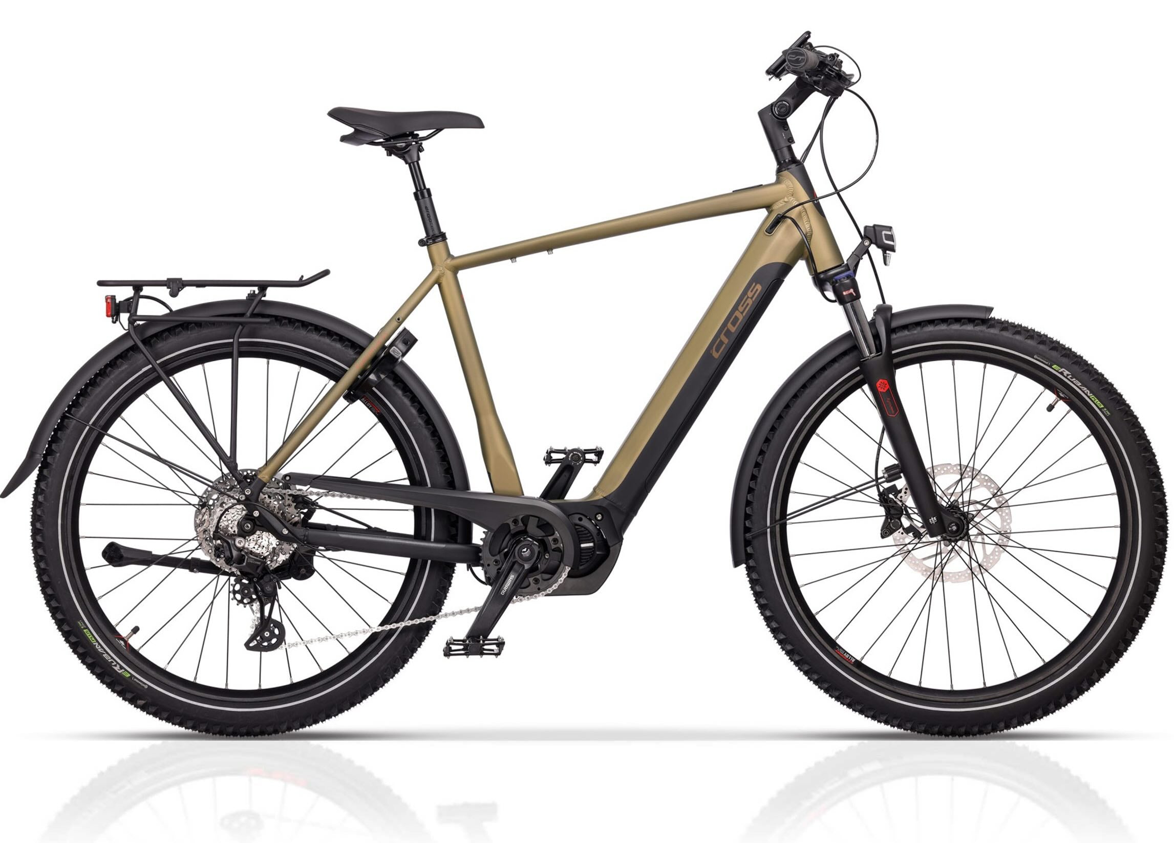 27,5" E-Bike Herren SUV Trekking Fahrrad  eAdventure 12.5 City Bike SHIMANO STEPS E 7000 630 Wh 10 x Gang SHIMANO DEORE RD-M5130 SGS