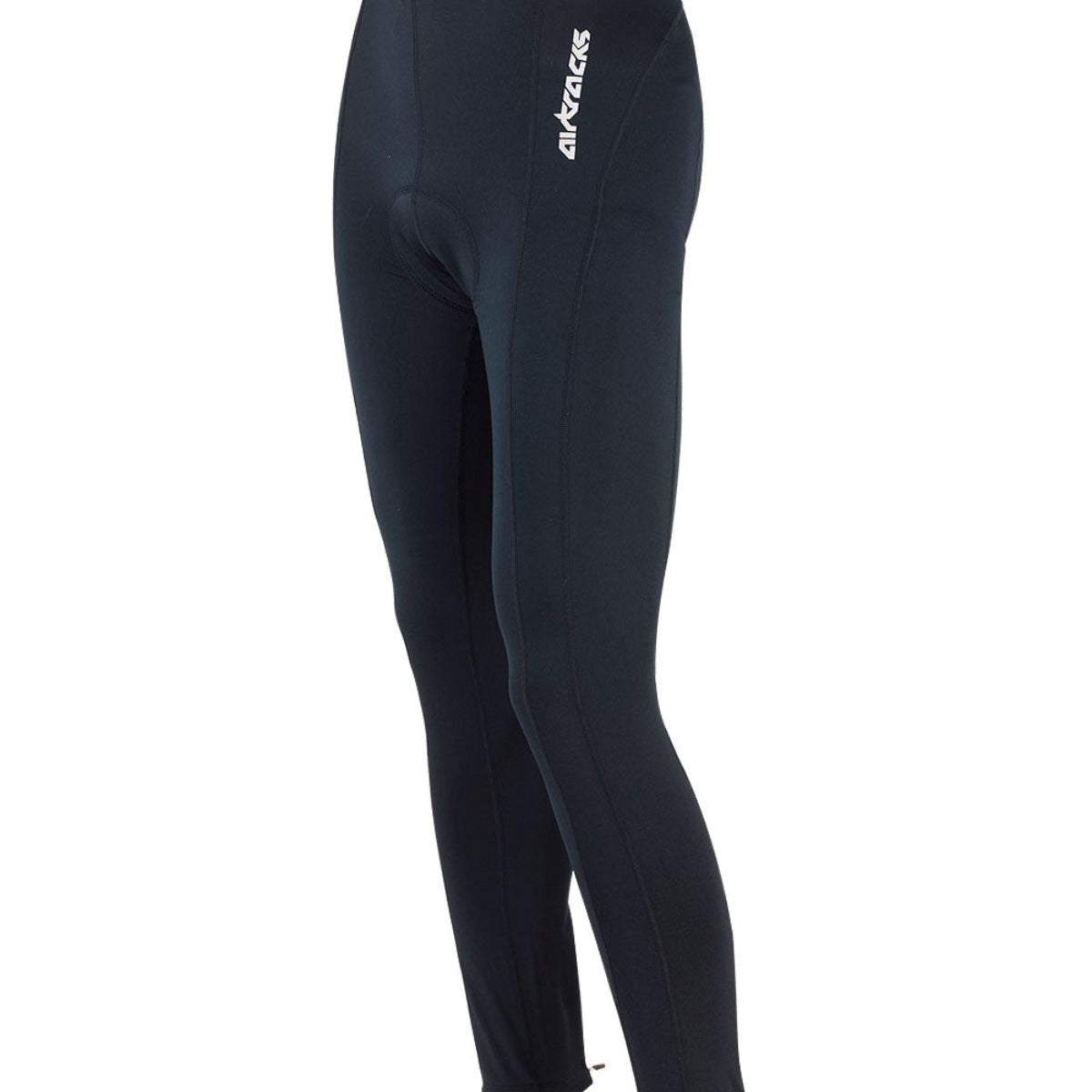 Fahrradhose Lang | Radhose Schwarz L Herren