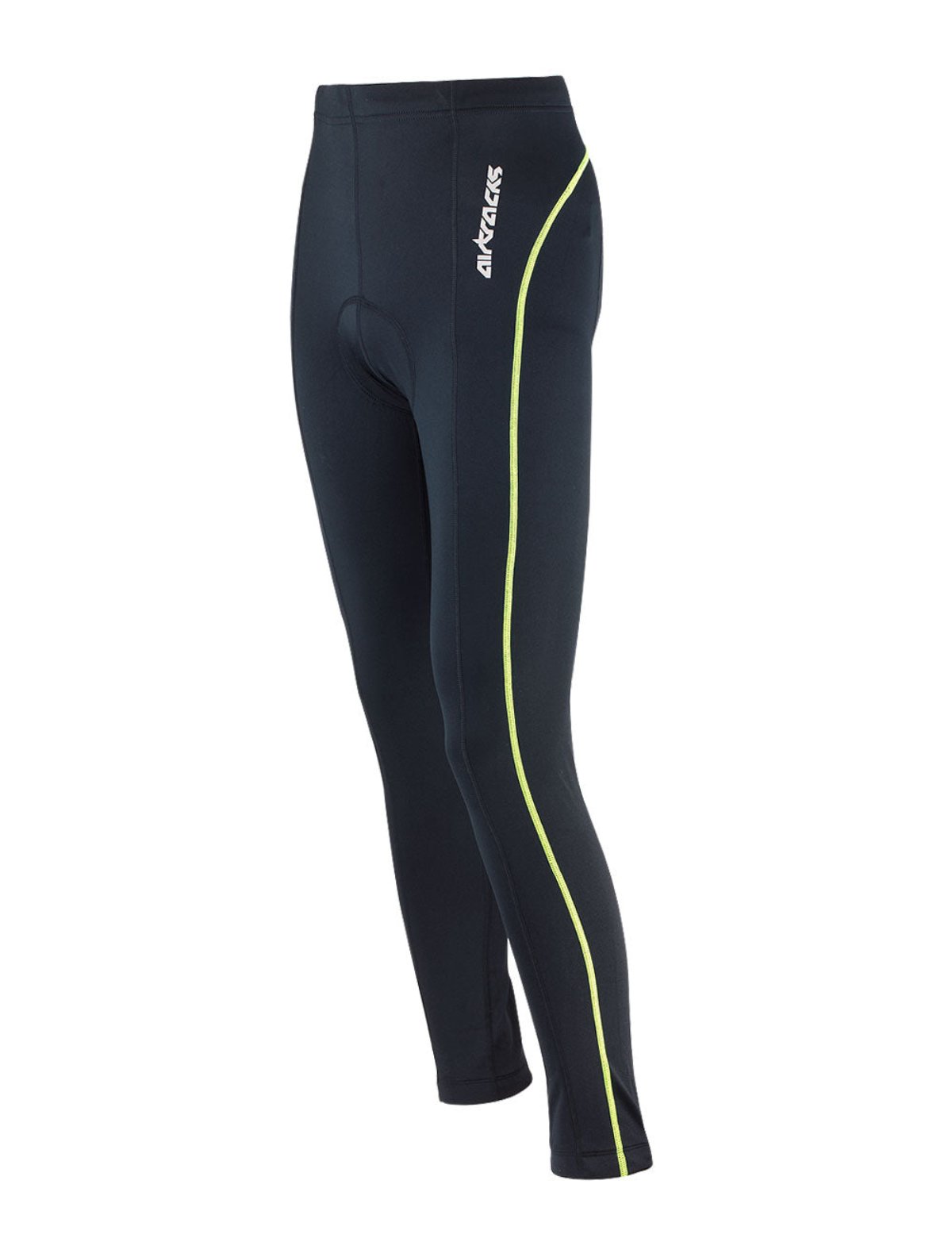 fahrradhose-radhose-lang-thermo-winter-herren-damen-schwarz-silber-neon-HS-xs-s-m-l-xl-xxl-front