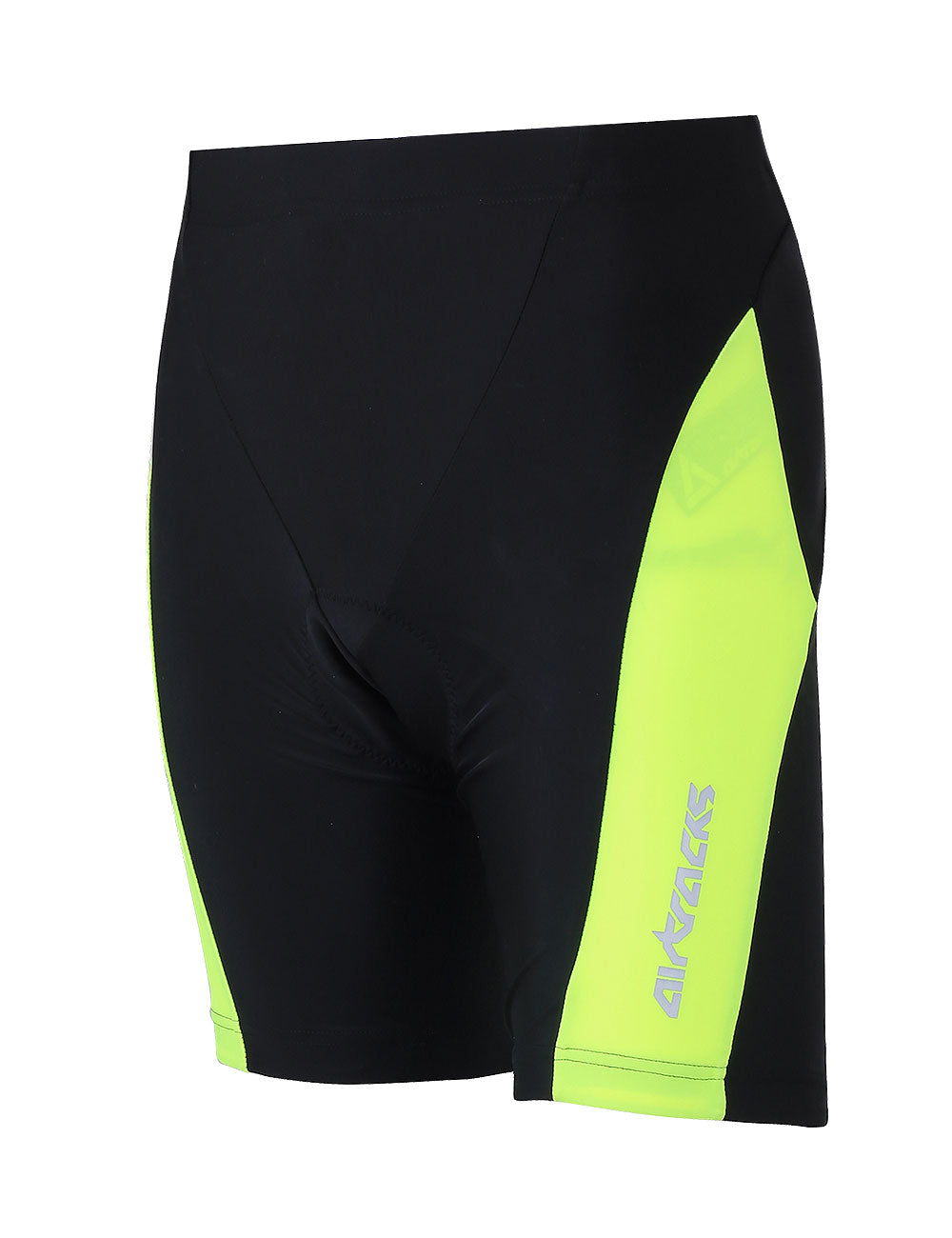 fahrradhose-radhose-radlerhose-kurz-pro-t-schwarz-neon-xs-s-m-l-xl-xxl-xxxl-front