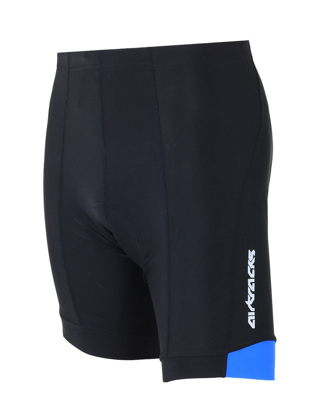 Pantaloni per biciclette da uomo corto squadra nera blu