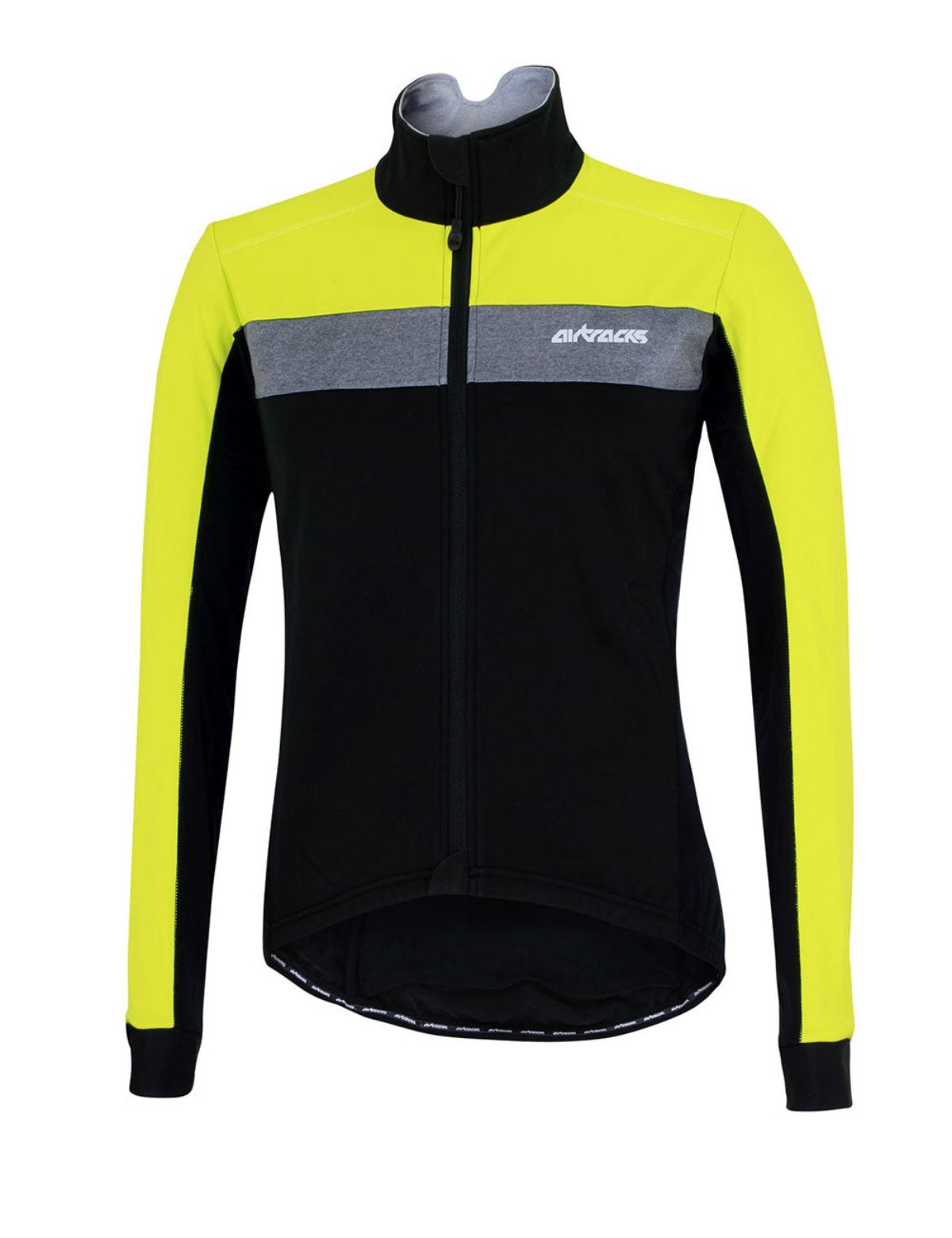 fahrradjacke-thermo-winter-softschell-langarm-radjacke-radlerjacke-lang-mit-traeger-s-m-l-xl-xxl-schwarz-neon-weiss-grau-herren-damen-pro-team-line-front-2