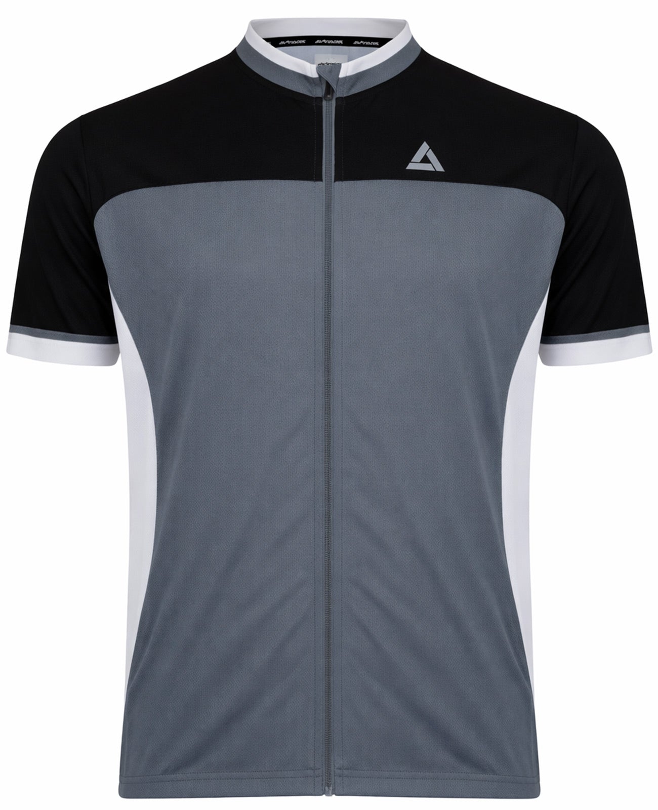 Men's bicycle jersey short arm per t ii gray-black