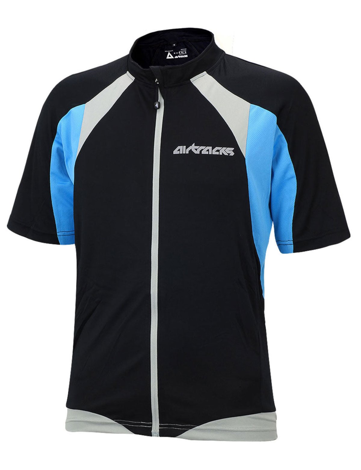 fahrradtrikot-radlertrikot-radtrikot-pro-t-kurzarm-blau-schwarz-grau-s-m-l-xl-xxl-front