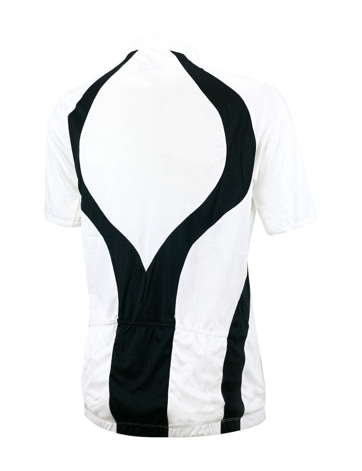 Maglia da biciclette da uomo corto -arm team bianco