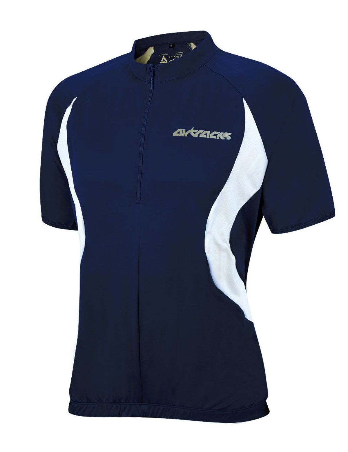 fahrradtrikot-team-kurzarm-navy-blau-herren-damen-s-m-l-xl-xxl-front