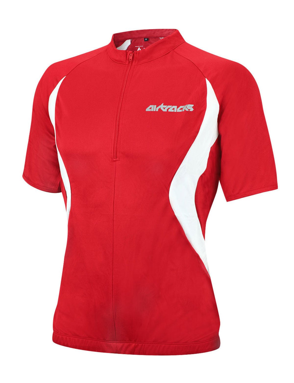 fahrradtrikot-team-kurzarm-rot-schwarz-weiss-herren-damen-s-m-l-xl-xxl-front