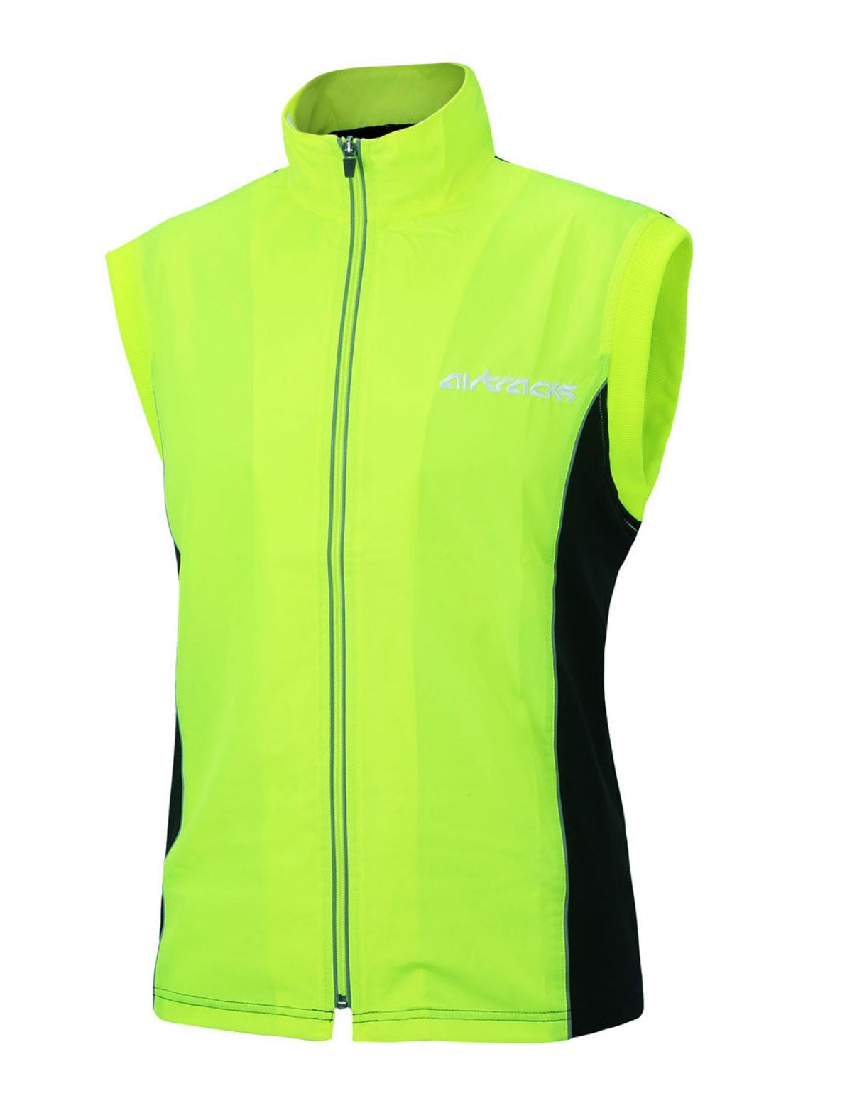 fahrradweste-laufweste-radweste-radlerweste-pro-herren-damen-schwarz-neon-xs-s-m-l-xl-xxl-xxxl-front