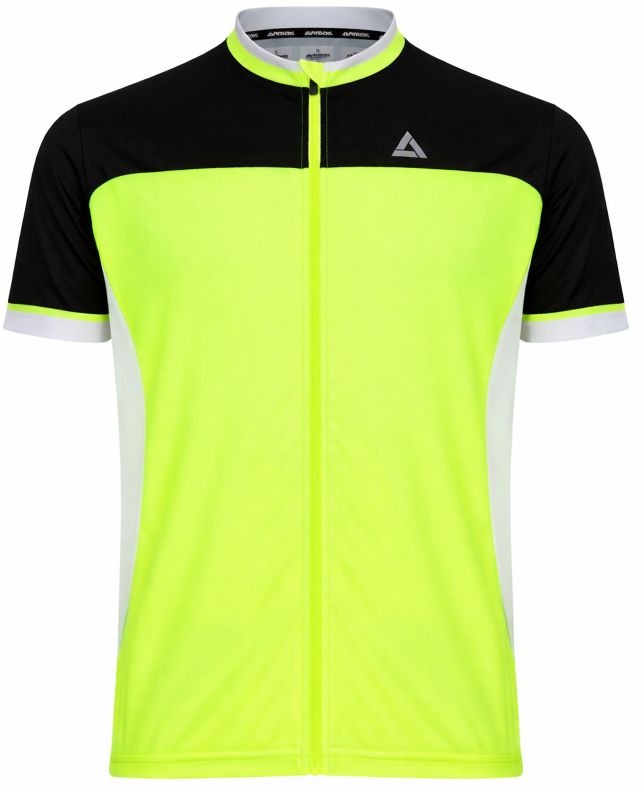 Men's bicycle jersey short arm per t ii neon-black