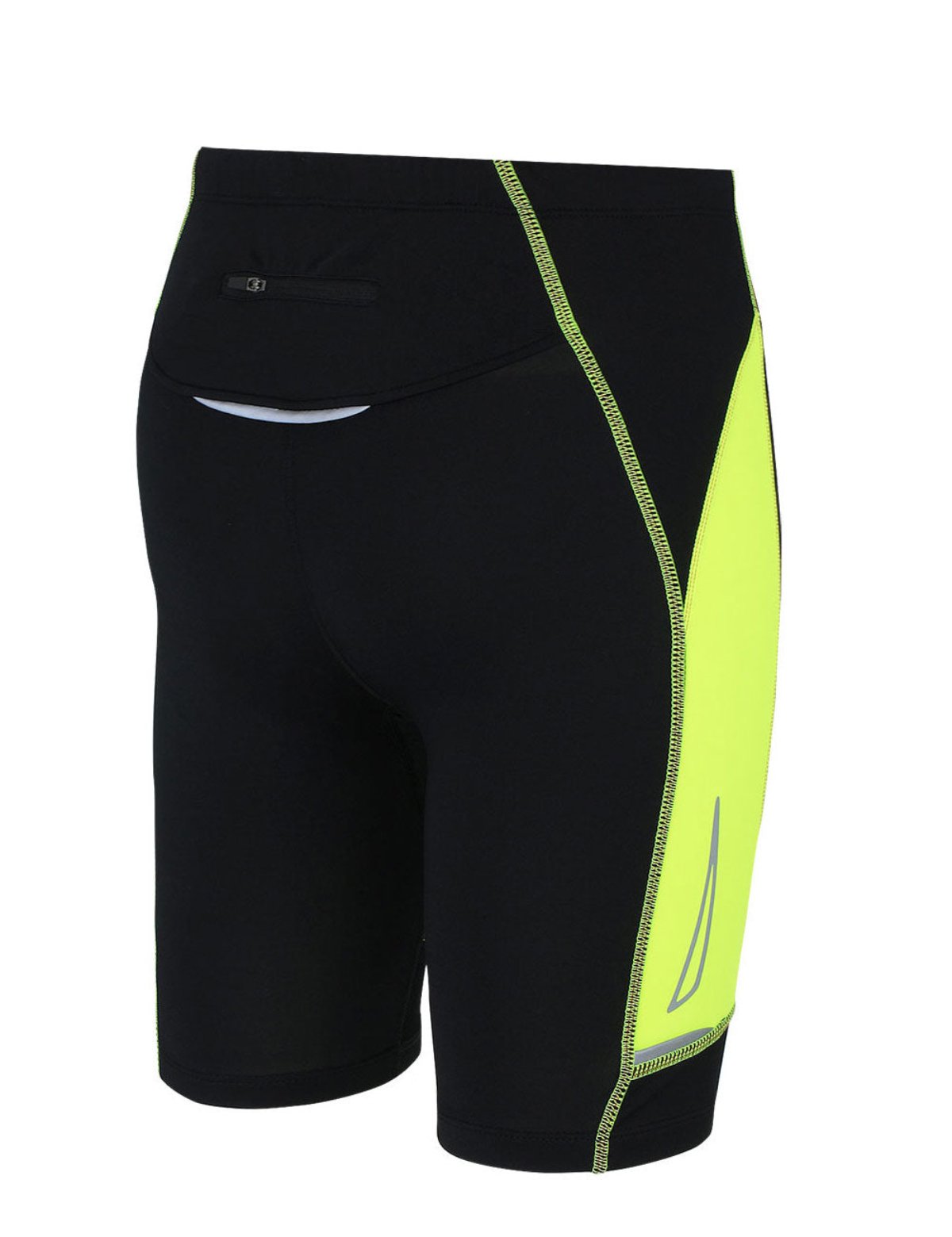 laufhose-fahrradhose-running-tight-kurz-pro-air-schwarz-neon-herren-damen-xs-s-m-l-xl-xxl-xxxl-back