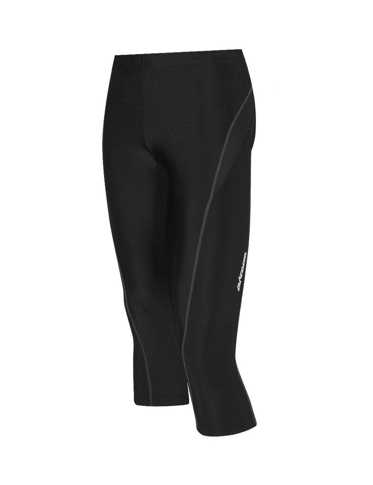 laufhose-running-tight-hose-3-4-lang-herren-damen-schwarz-xs-s-m-l-xl-xxl-xxxl-front