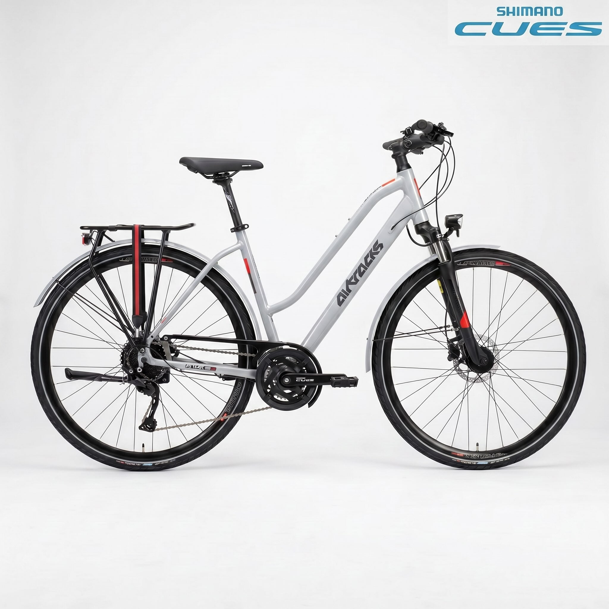 28" Women's Trekking Bicycle TR.2845L 2 x 9 SPEED SHIMANO CUES RD-U3020-9