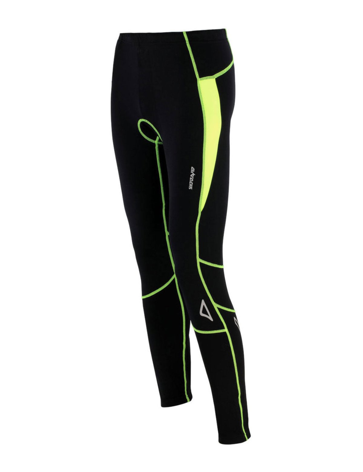 winter-fahrradhose-radhose-lang-thermo-winter-herren-damen-schwarz-neon-pro-t-xs-s-m-l-xl-xxl-front