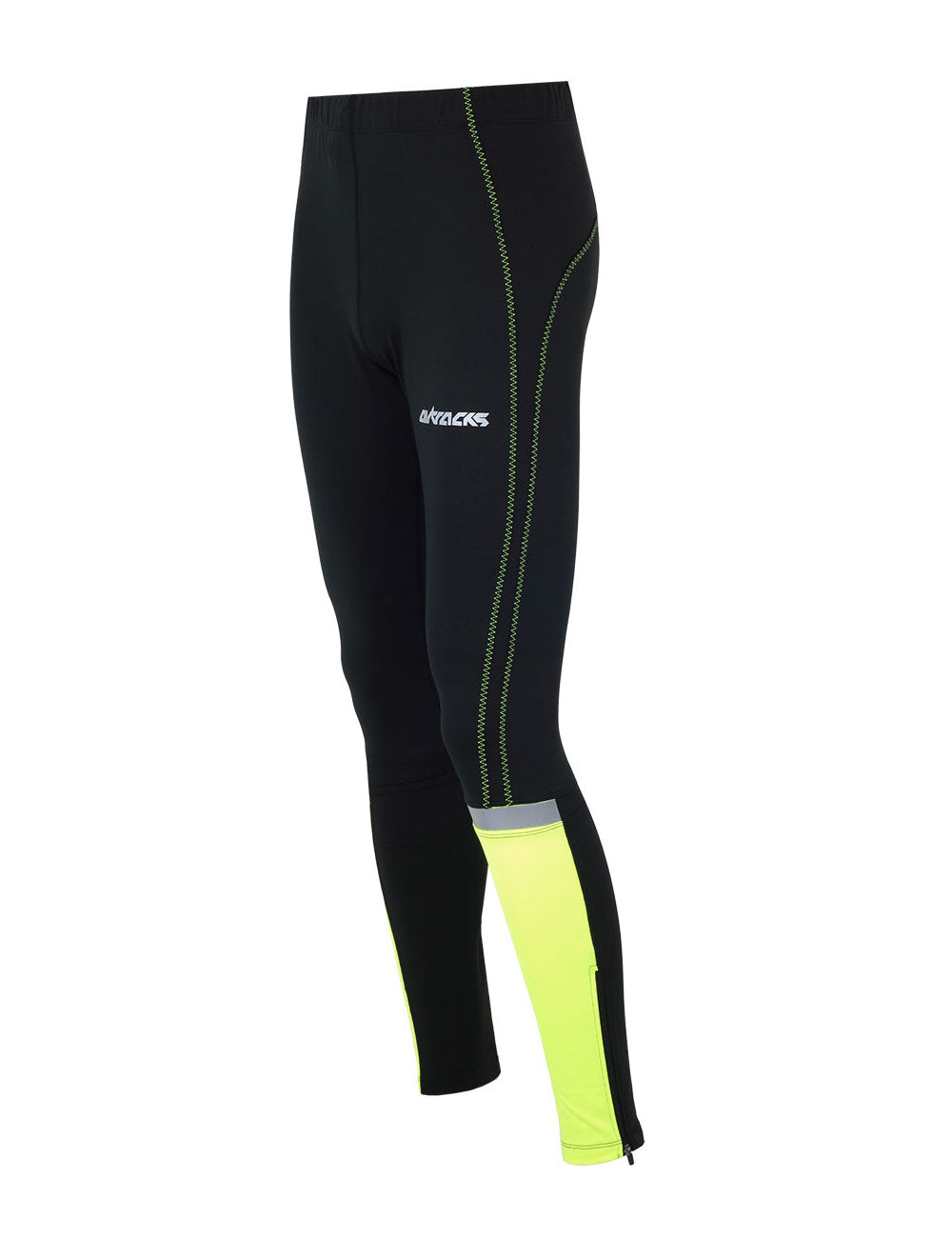 winter-laufhose-running-tight-lang-thermo-hose-lang-air-tech-herren-damen-schwarz-neon-xs-s-m-l-xl-xxl-xxxl-front