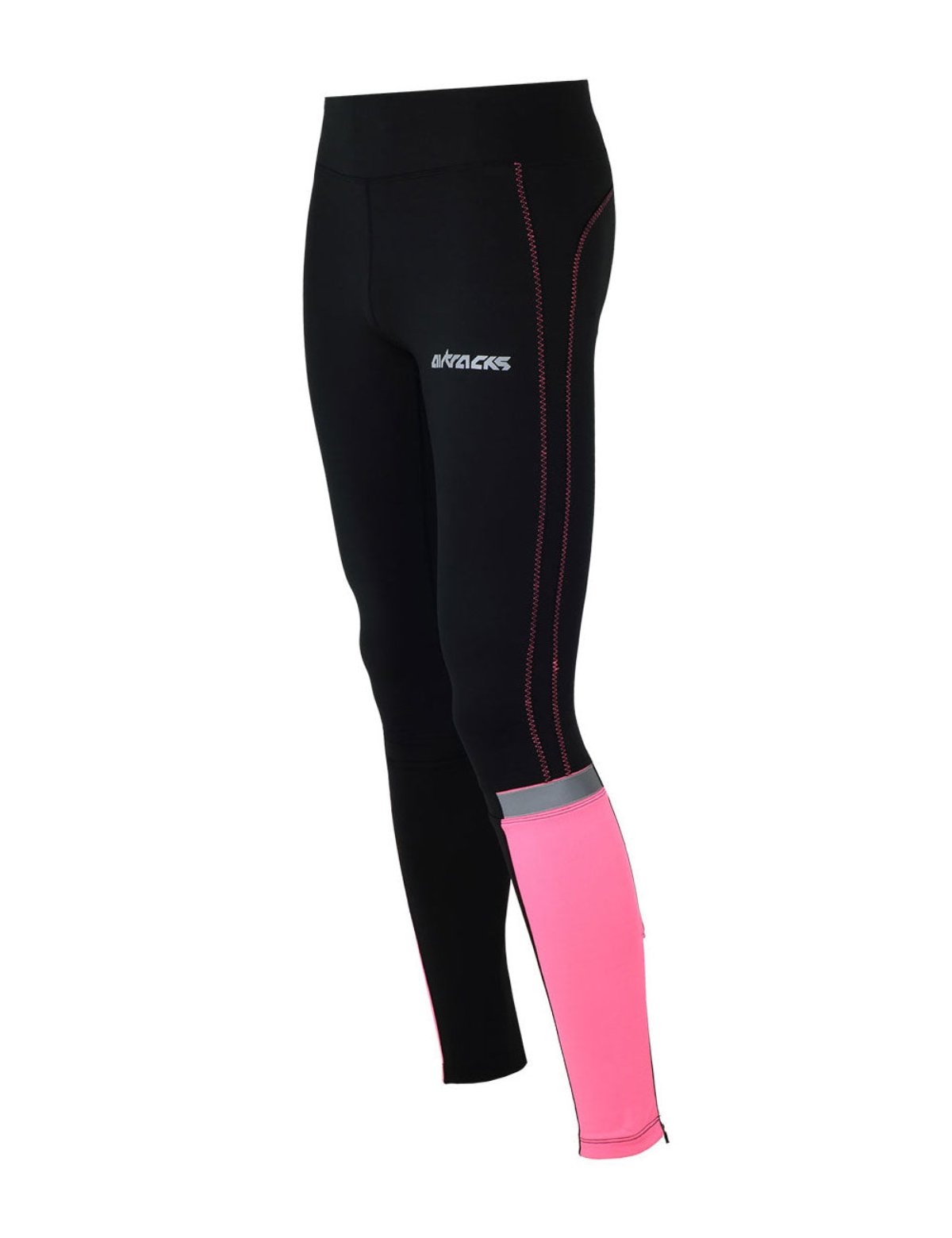 winter-laufhose-running-tight-lang-thermo-hose-lang-air-tech-herren-damen-schwarz-pink-xs-s-m-l-xl-xxl-xxxl-front